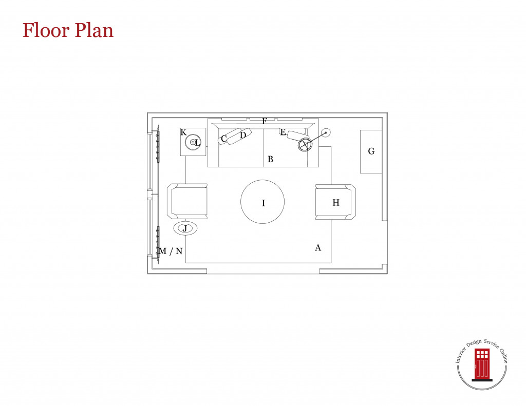 Floor Plan - Interior Design Service Online